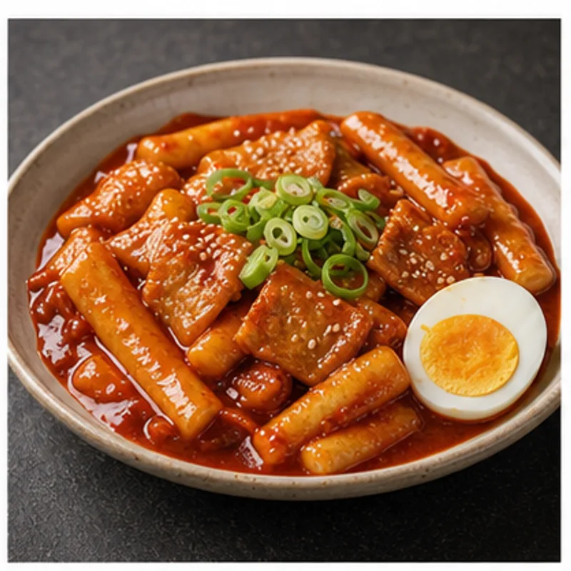 떡볶이 가벼운 1인분 - 떡볶이는 먹고 싶지만 부담은 줄이고 싶을 때, 300kcal 내외로 맞춘 한식 대체 레시피