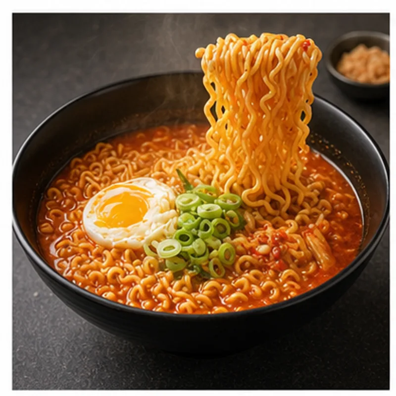 라면 가벼운 1인분 - 라면는 먹고 싶지만 부담은 줄이고 싶을 때, 300kcal 내외로 맞춘 한식 대체 레시피