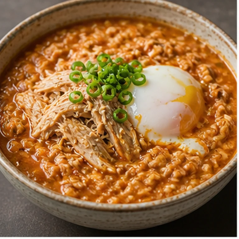김치닭죽 오트볼 가벼운 1인분 - 김치닭죽 오트볼는 먹고 싶지만 부담은 줄이고 싶을 때, 320kcal 내외로 맞춘 한식 대체 레시피