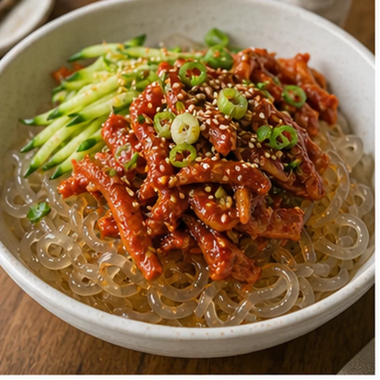명태회무침 곤약비빔볼 가벼운 1인분 - 명태회무침 곤약비빔볼는 먹고 싶지만 부담은 줄이고 싶을 때, 360kcal 내외로 맞춘 한식 대체 레시피