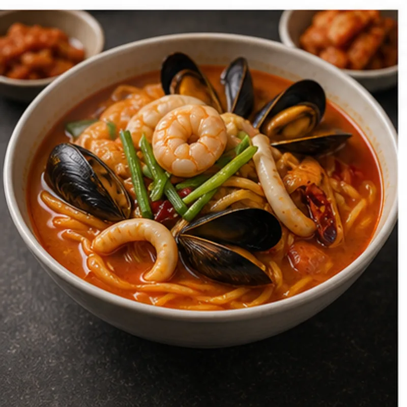 짬뽕 가벼운 1인분 - 짬뽕는 먹고 싶지만 부담은 줄이고 싶을 때, 270kcal 내외로 맞춘 중식 대체 레시피