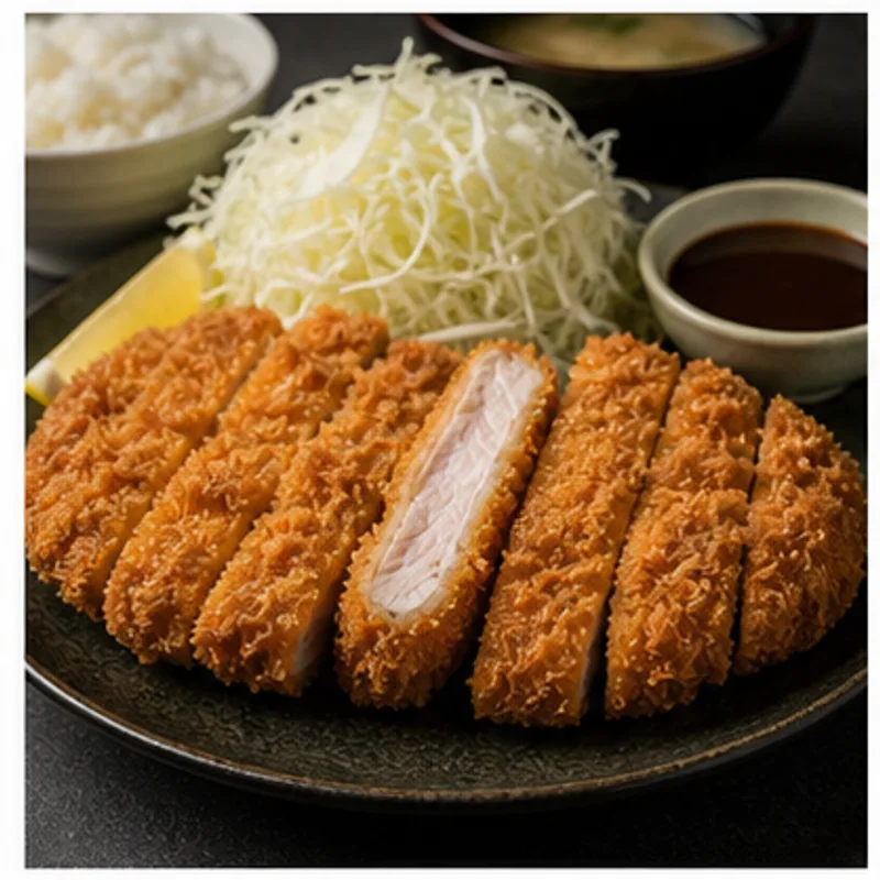 돈까스 가벼운 1인분 - 돈까스는 먹고 싶지만 부담은 줄이고 싶을 때, 380kcal 내외로 맞춘 일식 대체 레시피