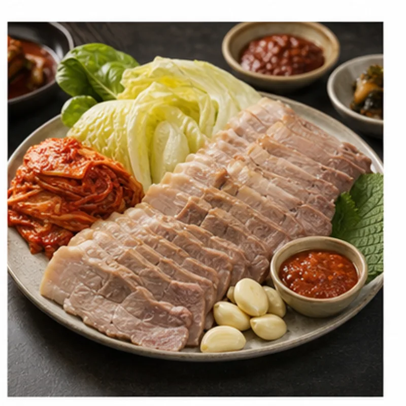 보쌈 가벼운 1인분 - 보쌈는 먹고 싶지만 부담은 줄이고 싶을 때, 450kcal 내외로 맞춘 한식 대체 레시피