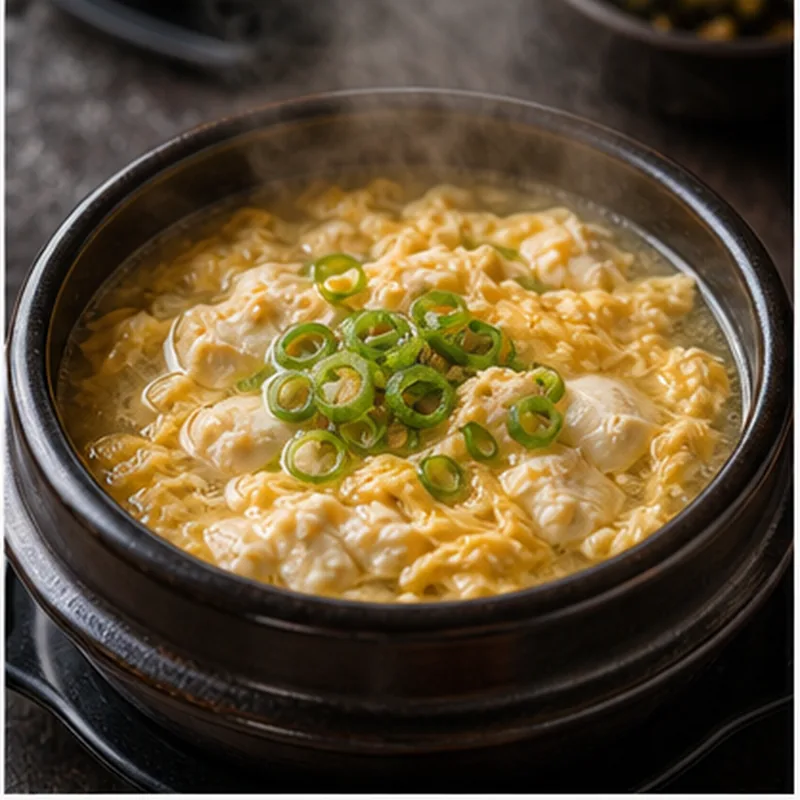 순두부 계란탕 - 야식인데도 속 편한 따뜻한 한 그릇