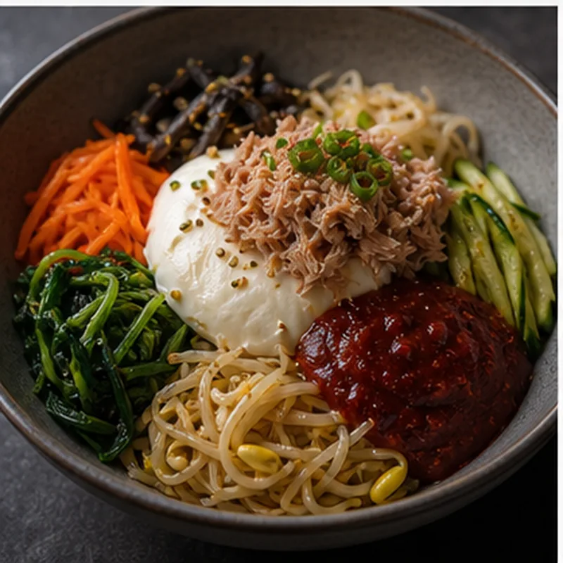 참치두부 비빔밥 - 오후 폭식 줄이는 든든한 점심 공식